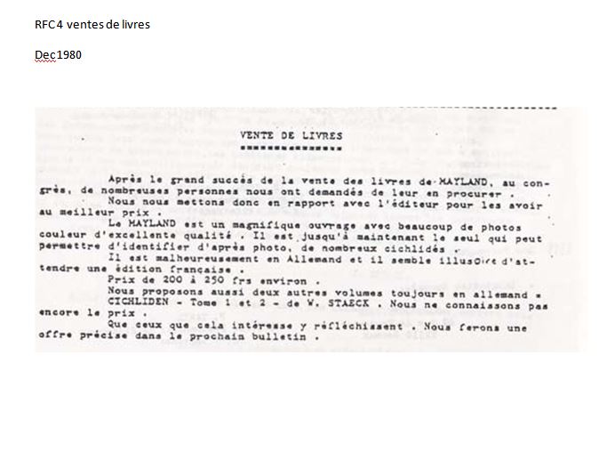 Afc 40 ventes livres
